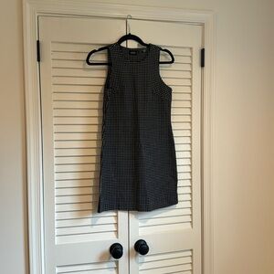 Kate Spade Saturday Black and White Checkered Dress